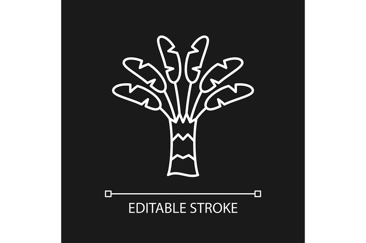 Singapore national symbols linear icons set for dark and light mode