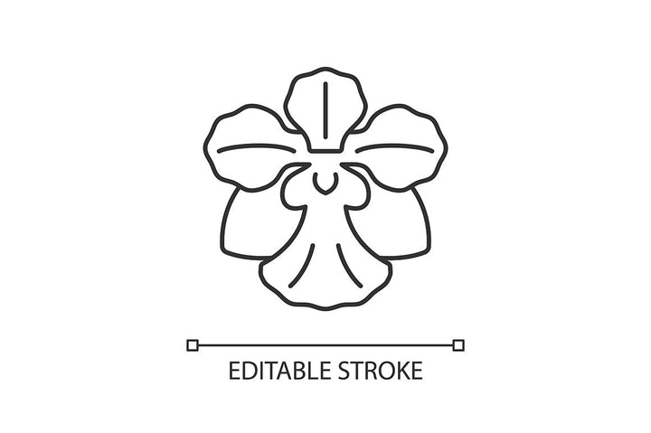 Singapore national symbols linear icons set for dark and light mode