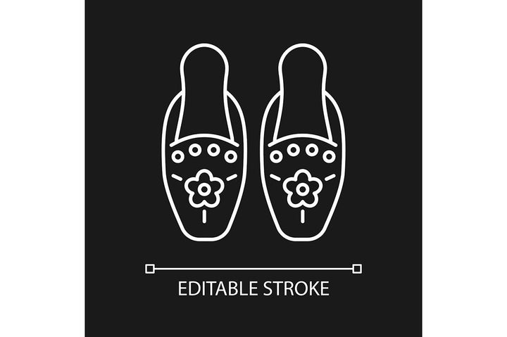 Singapore national symbols linear icons set for dark and light mode