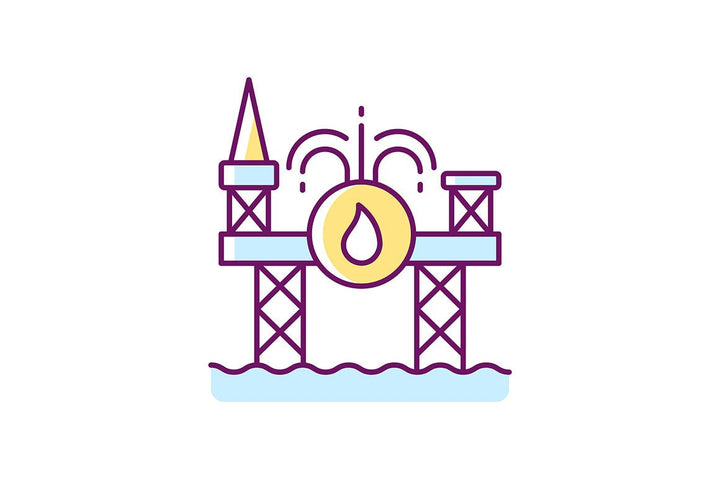 Singapore national symbols RGB color icons set