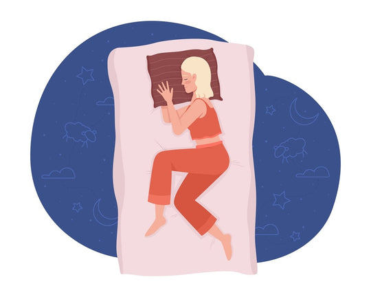 Sleeping people 2D vector isolated illustrations set