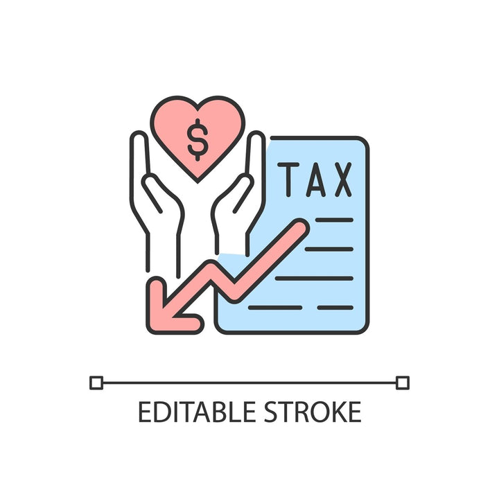 Small business incentives RGB color icons set