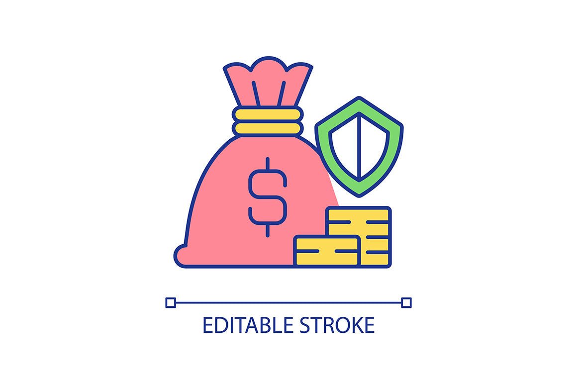 Small business launch RGB color icons bundle