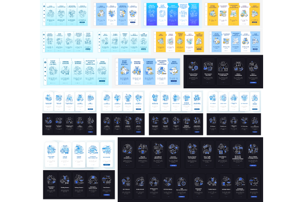 Smart City Projects App Pages Bundle
