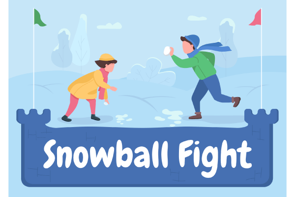 Snowball Fight Posters