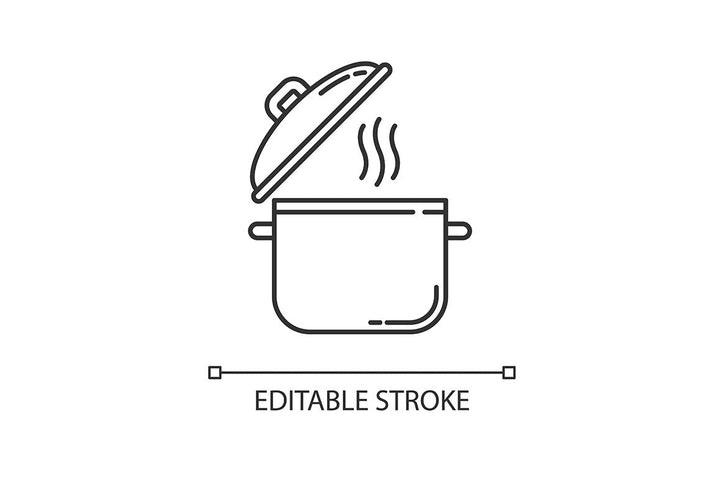 Social media story pixel perfect linear icons set
