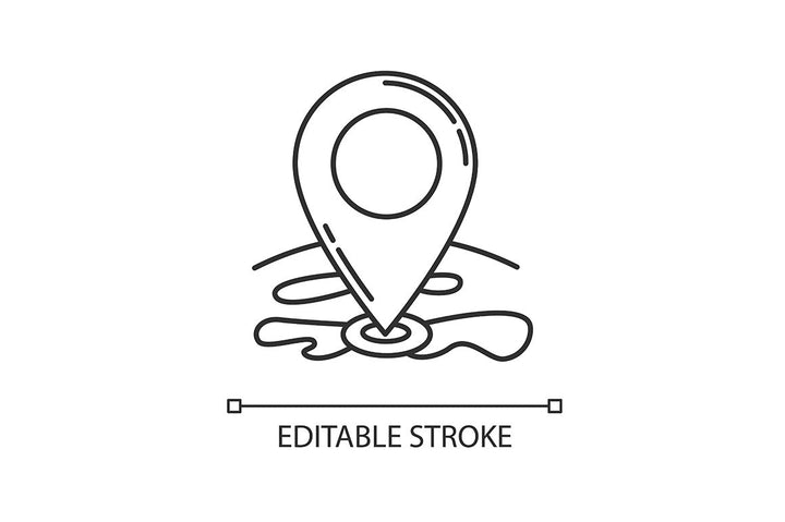 Social media story pixel perfect linear icons set