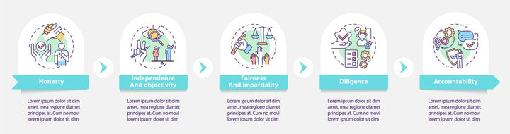 Social media vector infographic template bundle