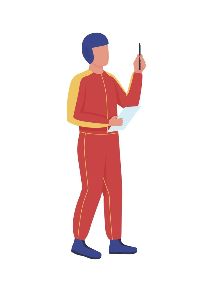 Space exploration processes vector illustration set