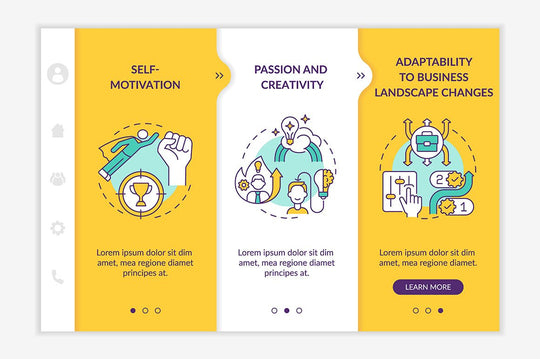 Startup Launch App Screens Bundle