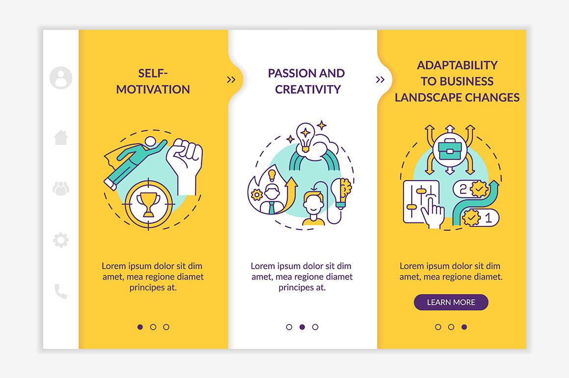Startup Launch App Screens Bundle