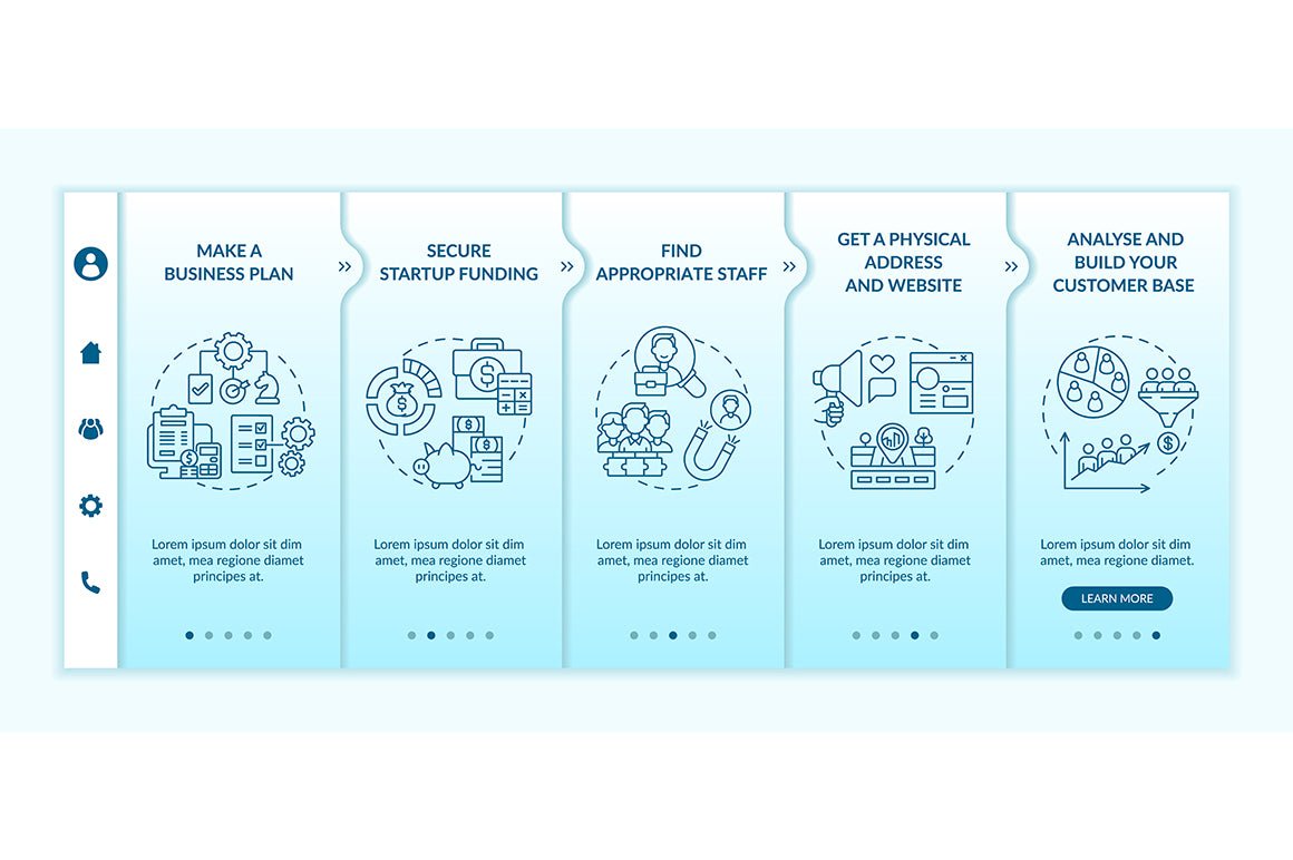 Startup Launch App Screens Bundle