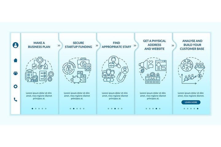 Startup Launch App Screens Bundle
