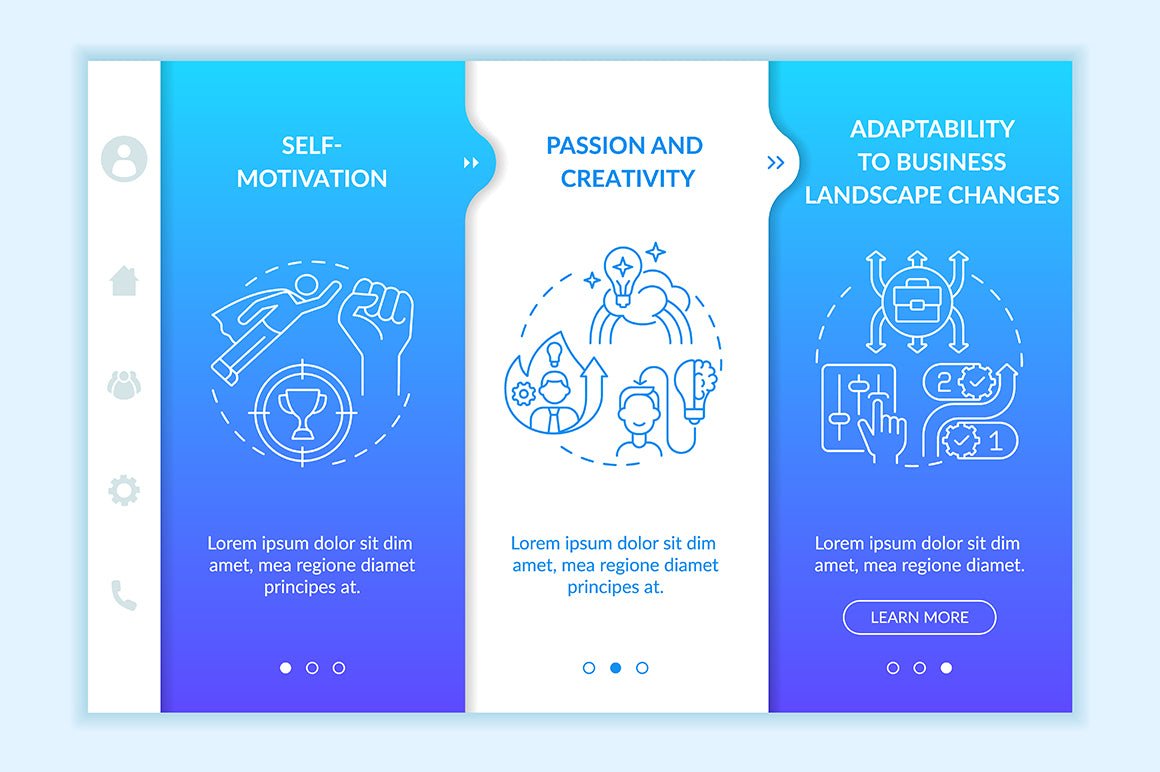 Startup Launch App Screens Bundle