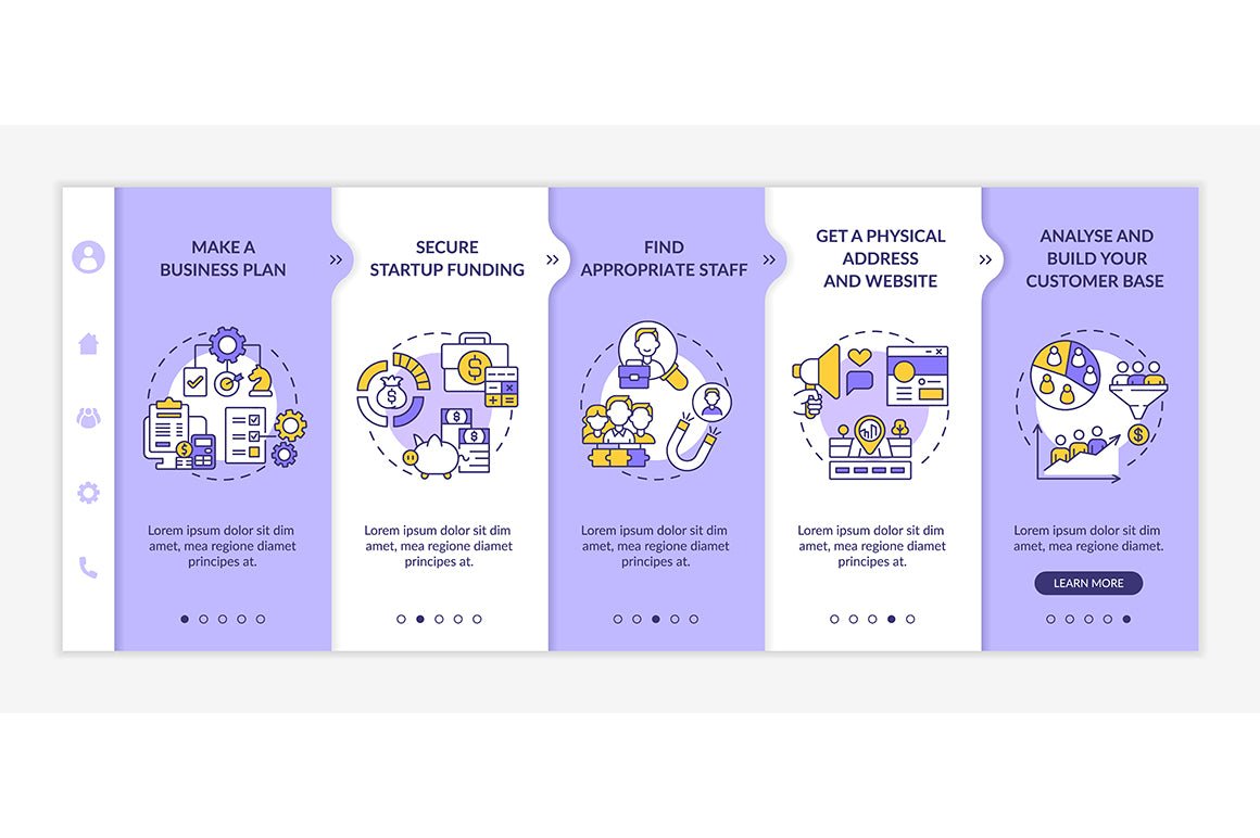 Startup Launch App Screens Bundle