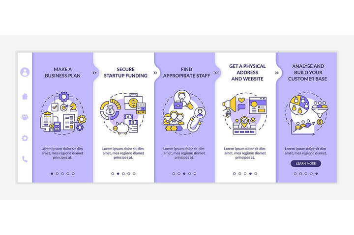 Startup Launch App Screens Bundle