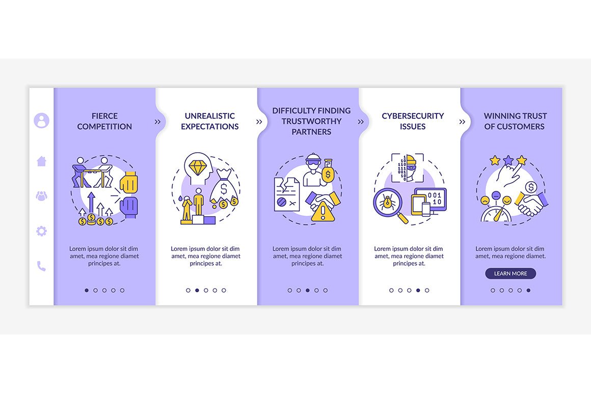 Startup Launch App Screens Bundle
