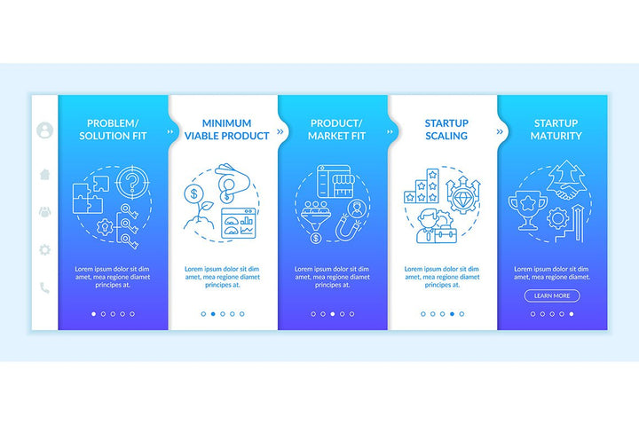 Startup Launch App Screens Bundle