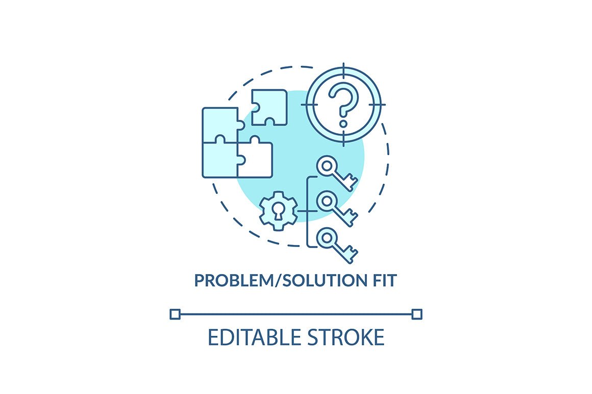 Startup launch blue concept icons set