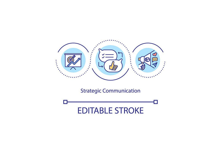 Strategic Communication Icons Bundle