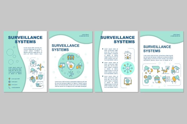 Surveillance System Brochures Bundle