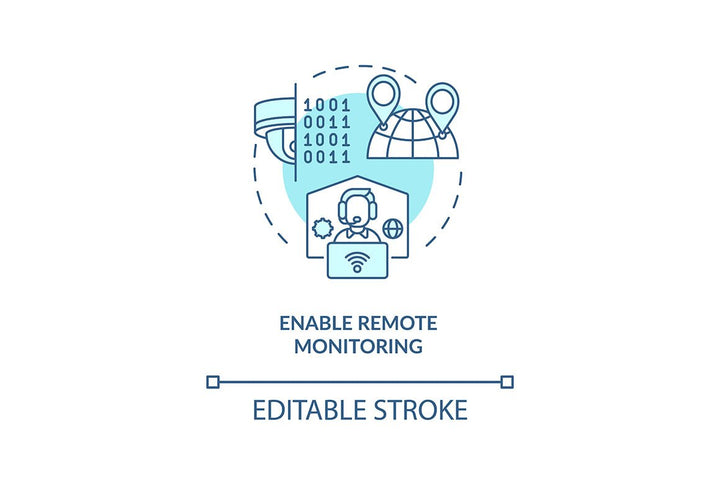 Surveillance System Icons Bundle