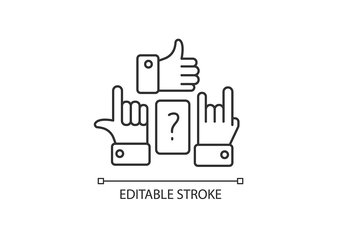 Table games pixel perfect linear icons set