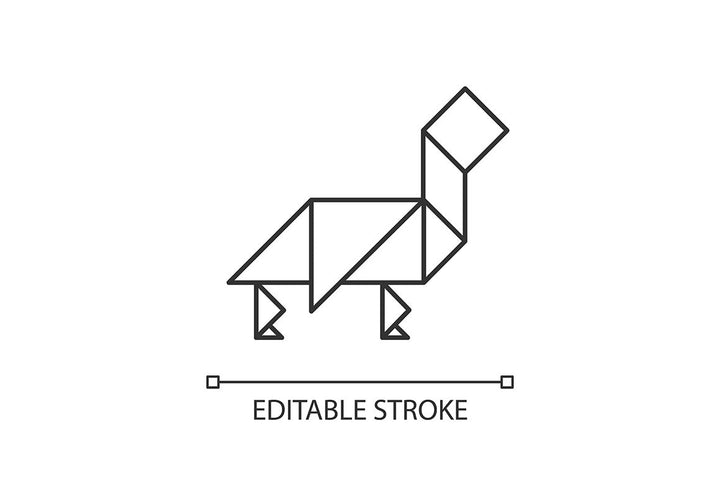 Table games pixel perfect linear icons set