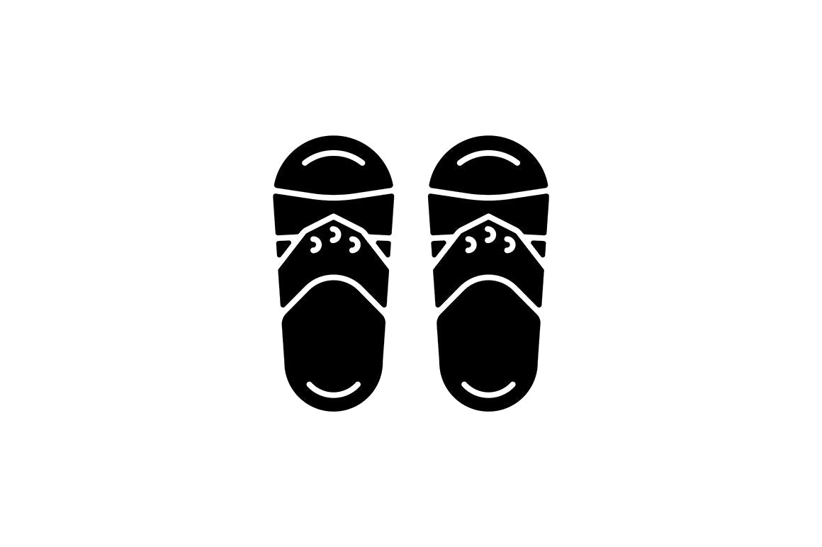 Taiwan black glyph icons set on white space