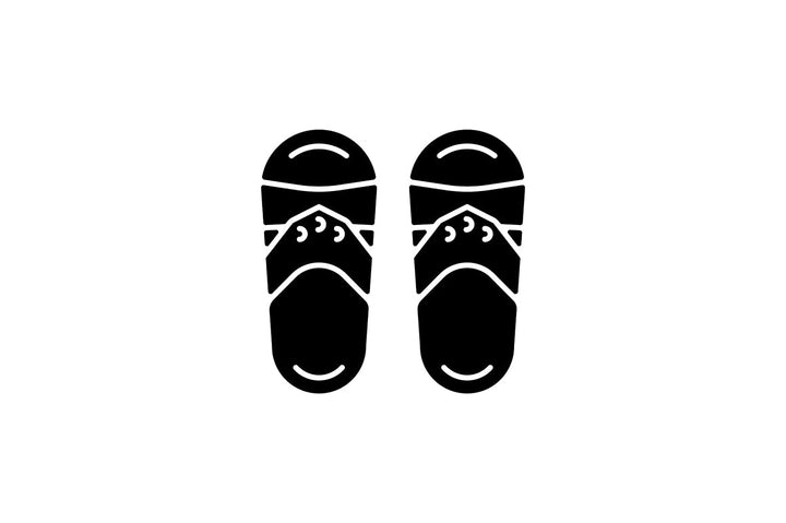 Taiwan black glyph icons set on white space