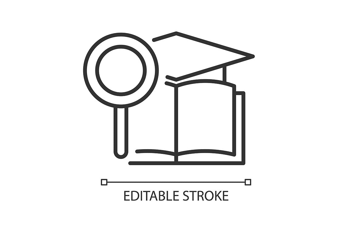 Talents and aptitudes linear icons set for dark and light mode