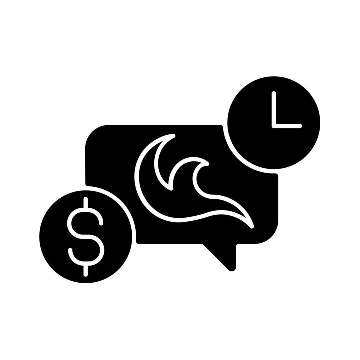 Tattoo and piercing black glyph icons set on white space