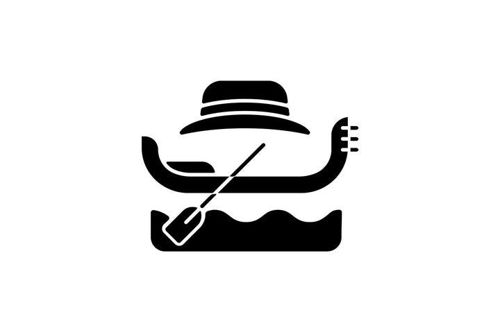 Taxi types black glyph icons set on white space