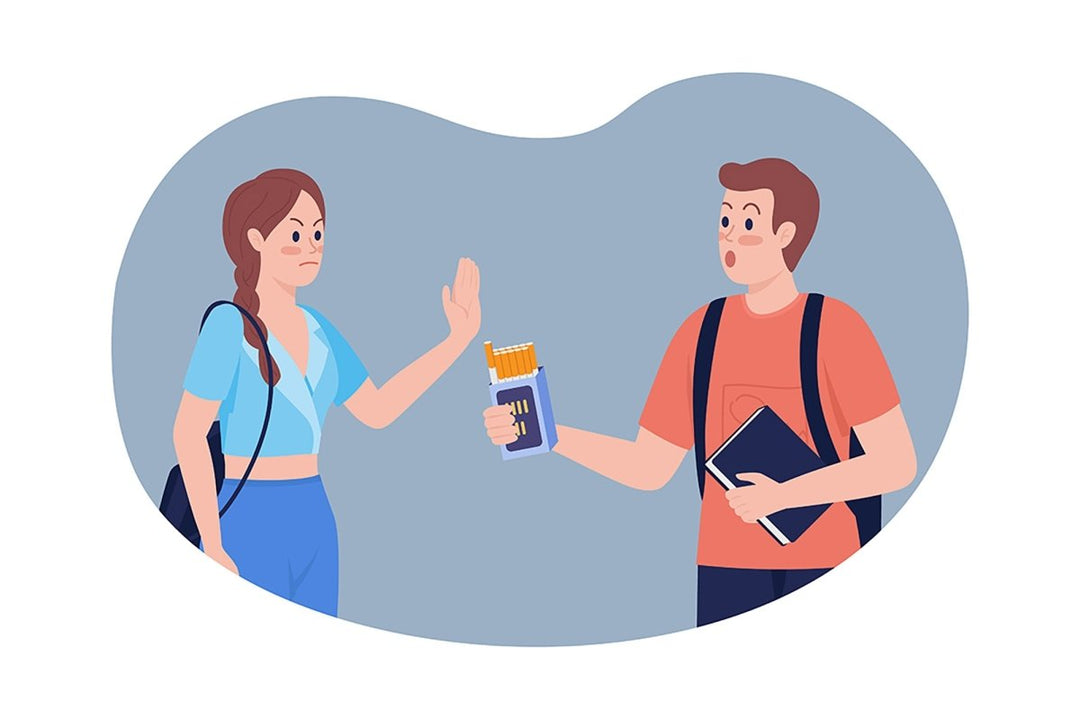 Teenagers 2D vector isolated illustrations set