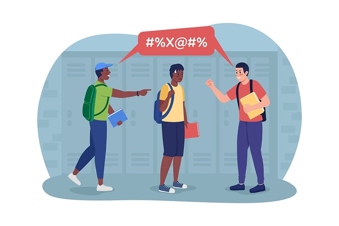 Teenagers 2D vector isolated illustrations set