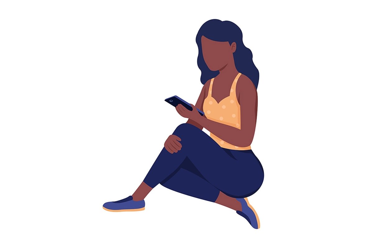 Teenagers vector characters bundle