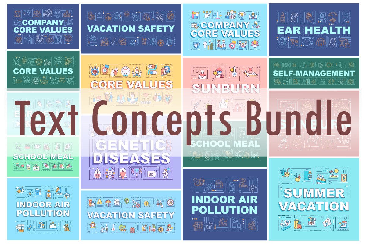 Text concepts bundle