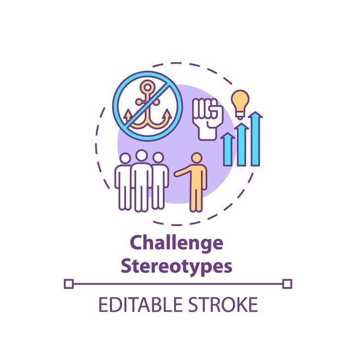 Thinking and creativity concept icons bundle