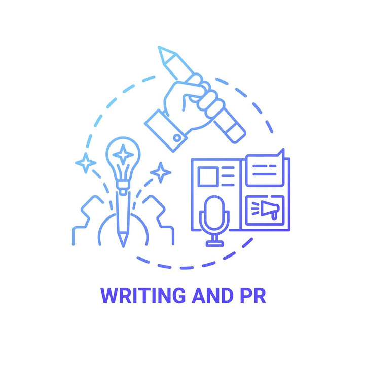 Thinking and creativity concept icons bundle