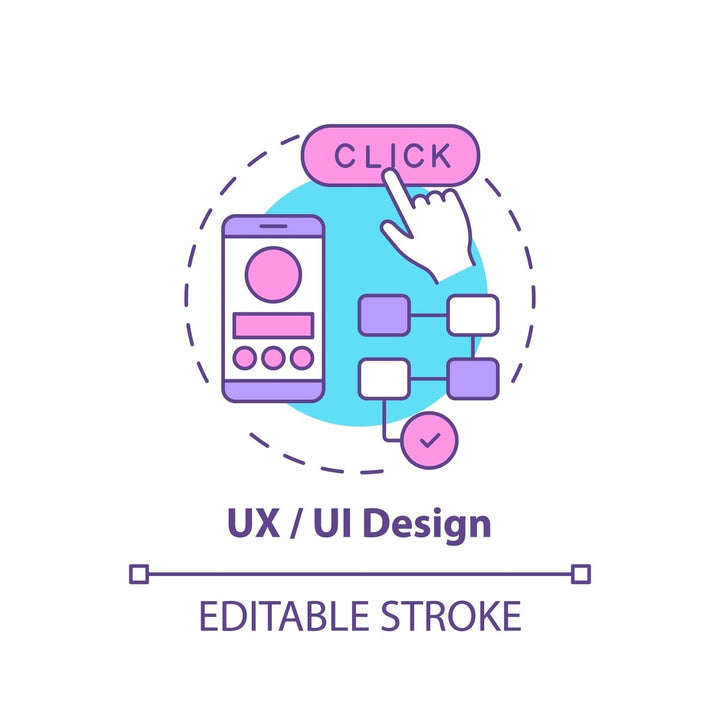 Thinking and creativity concept icons bundle