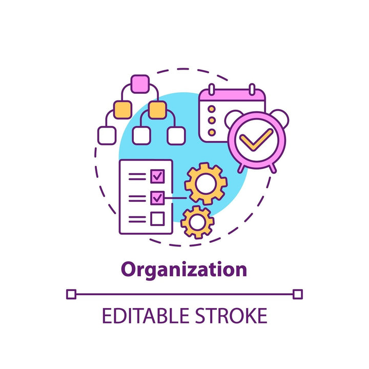 Thinking and creativity concept icons bundle