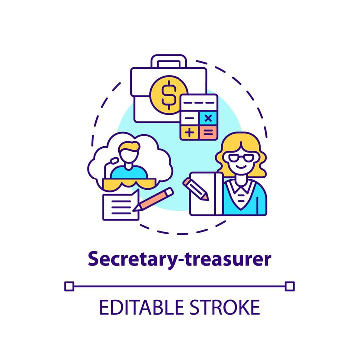 Top management concept icons bundle