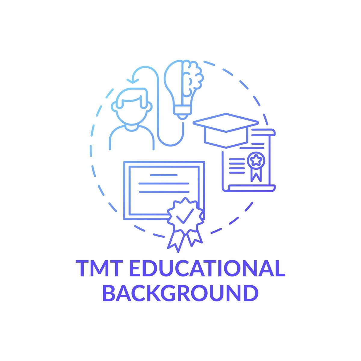 Top management concept icons bundle