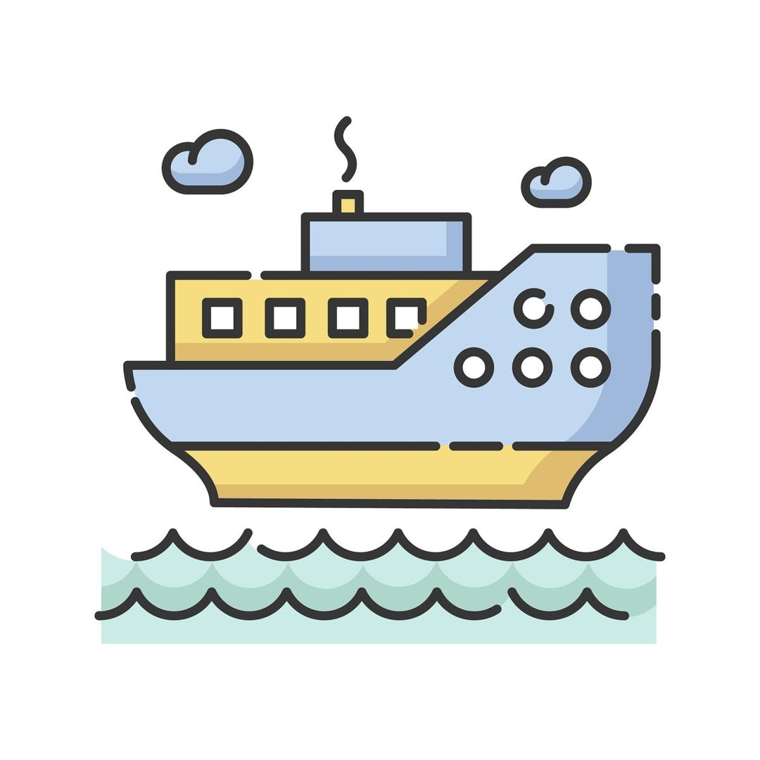 Tourism RGB color icons set