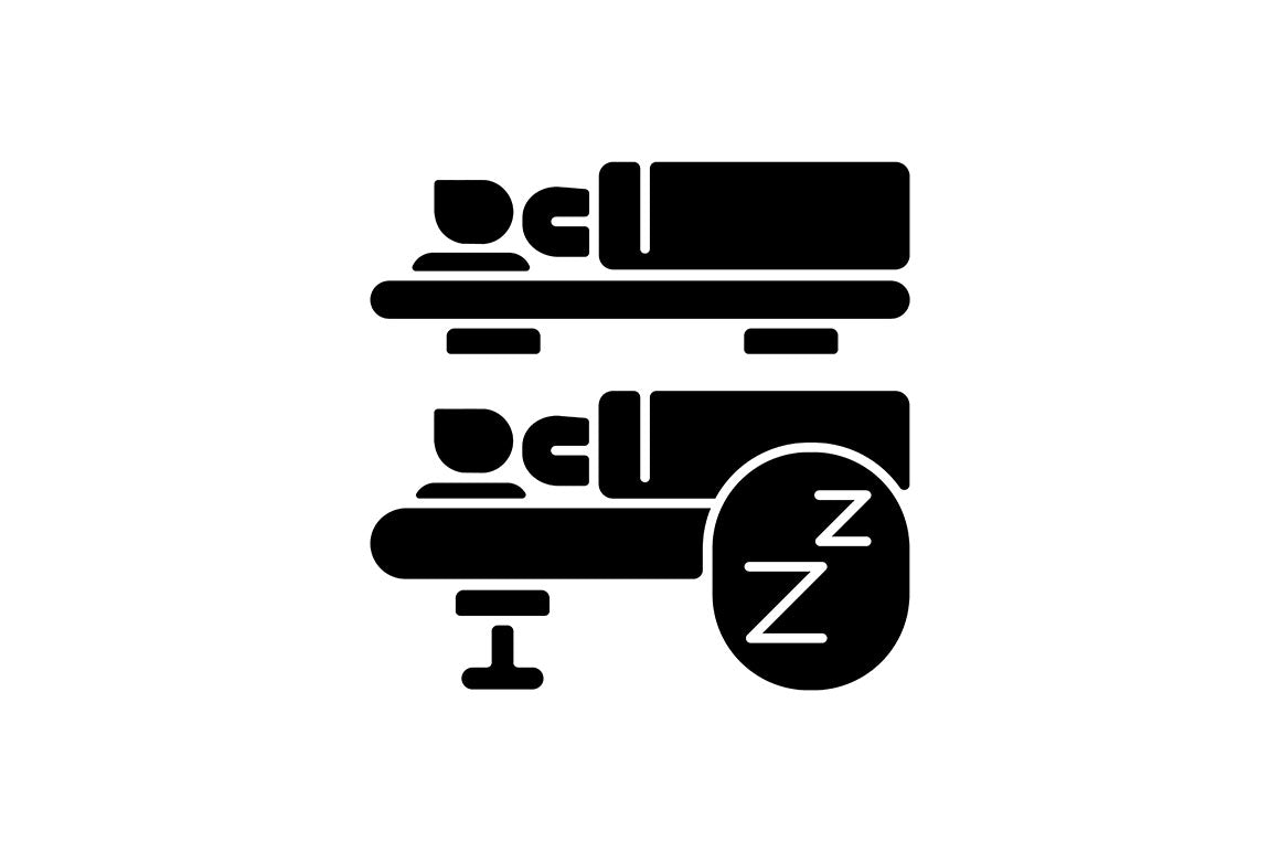 Train services black glyph icons set