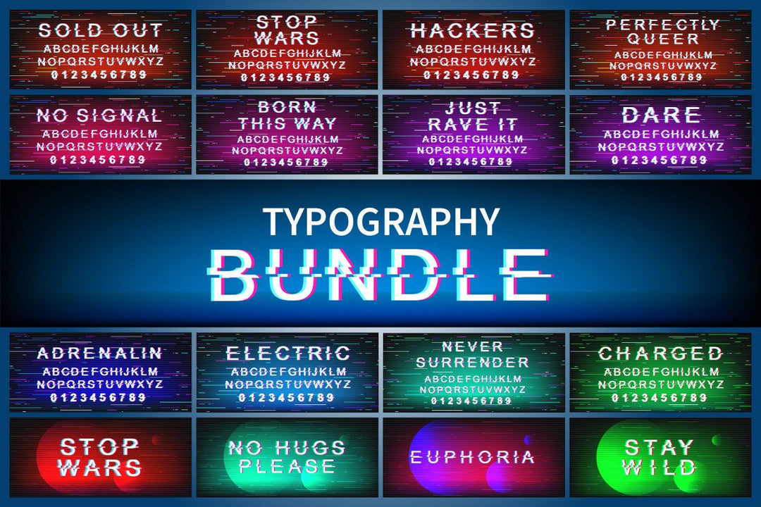 Typography bundle