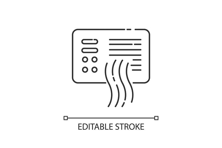 Urban infrastructure pixel perfect linear icons set
