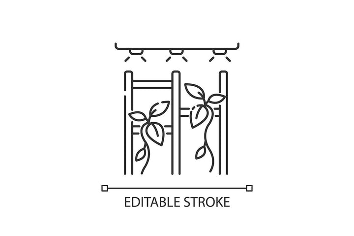 Urban infrastructure pixel perfect linear icons set