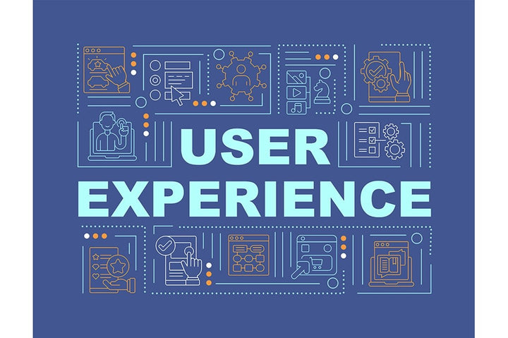 User experience word concepts banner