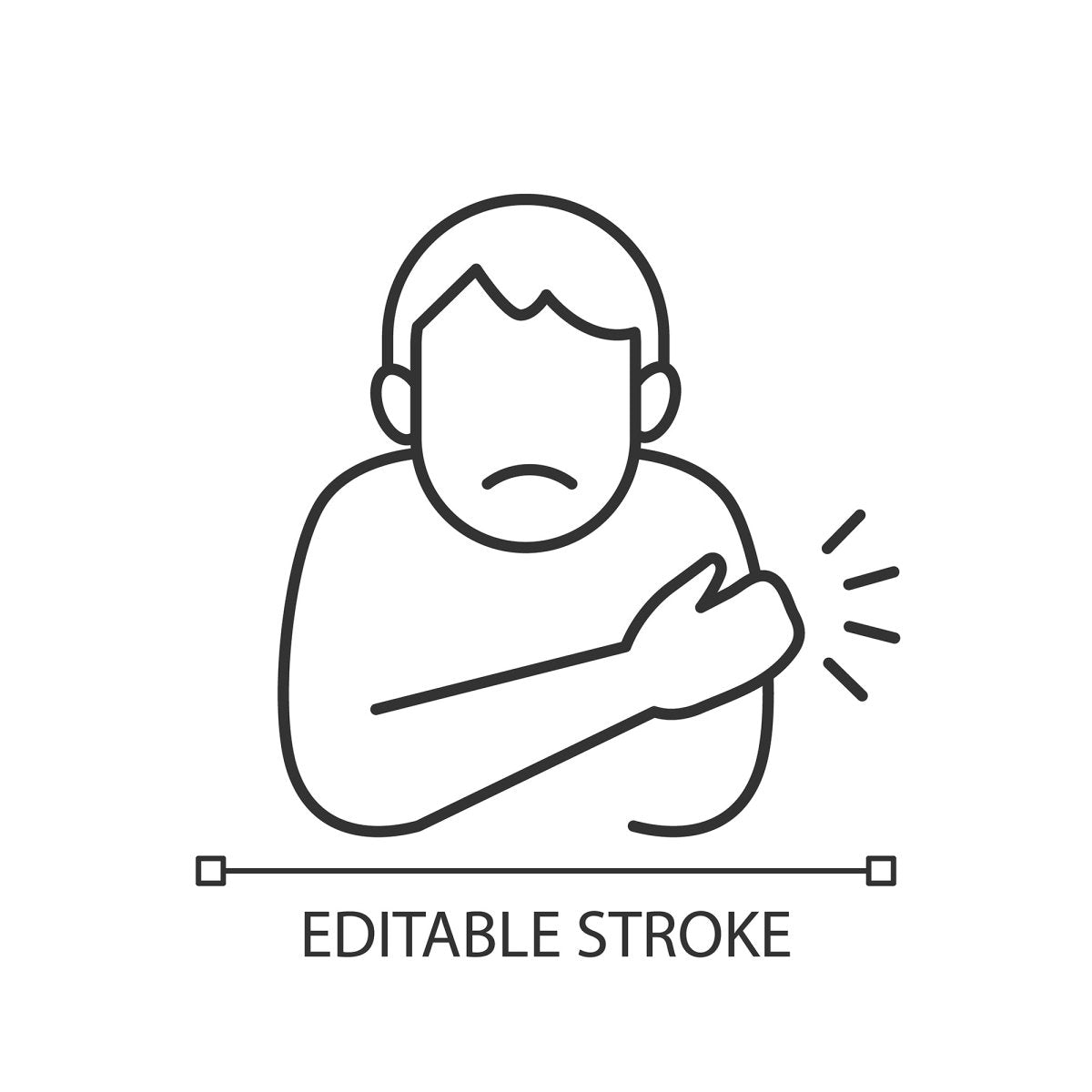 Vaccination and covid passport linear icons set